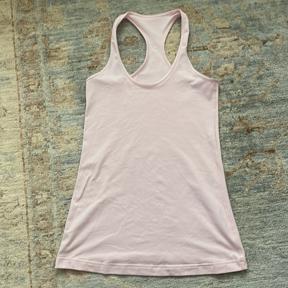Lululemon Cool Racerback Tank Strawberry Milkshake - Picture 2 of 5
